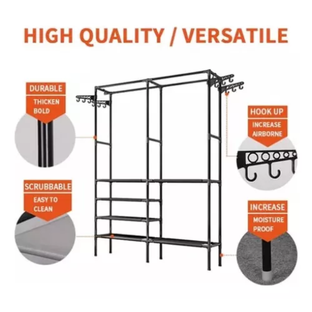 Miniatura 4 de Tendedero Organizador De Ropa